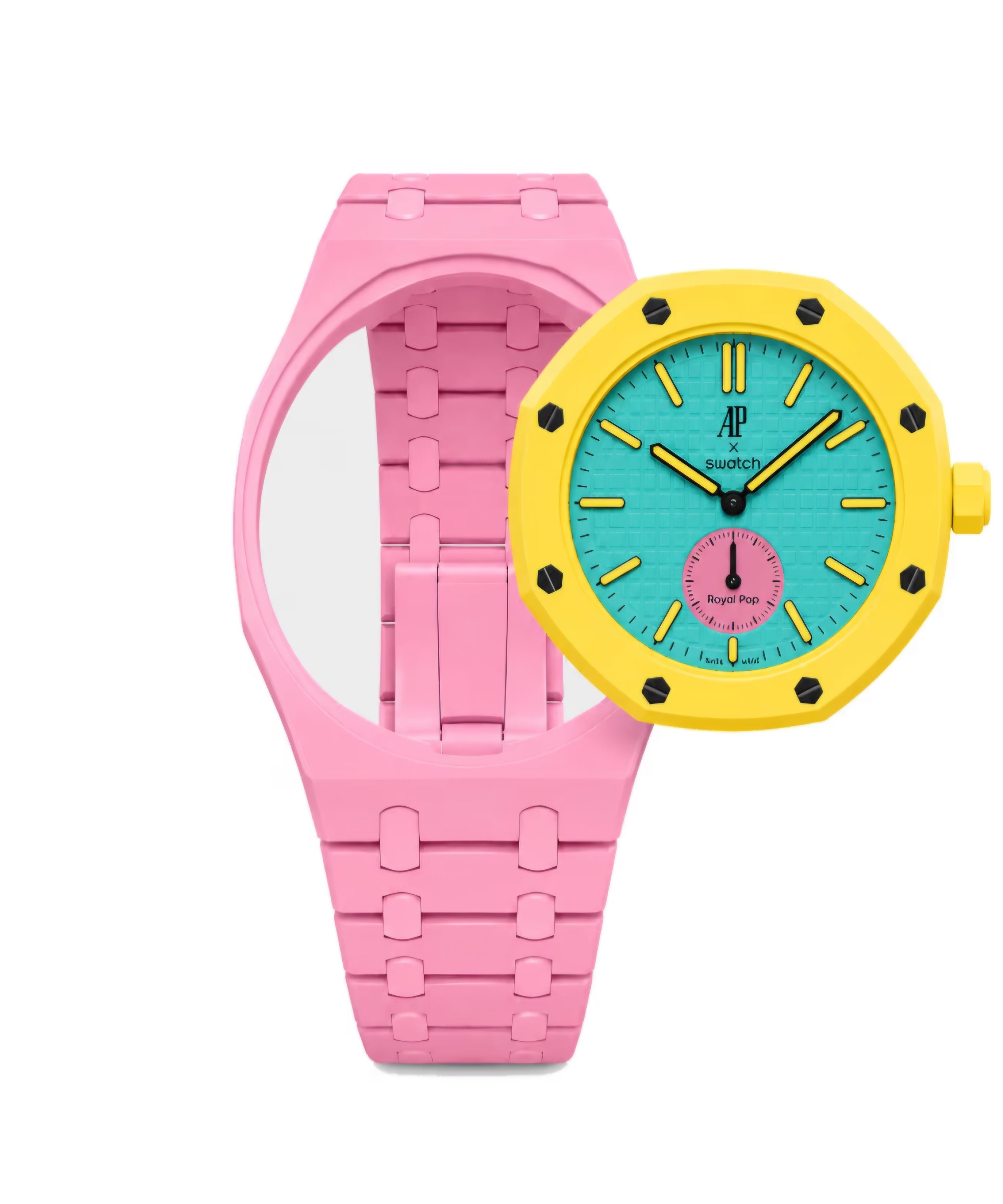 Bracelet Swatch Royal Pop Otg Roz