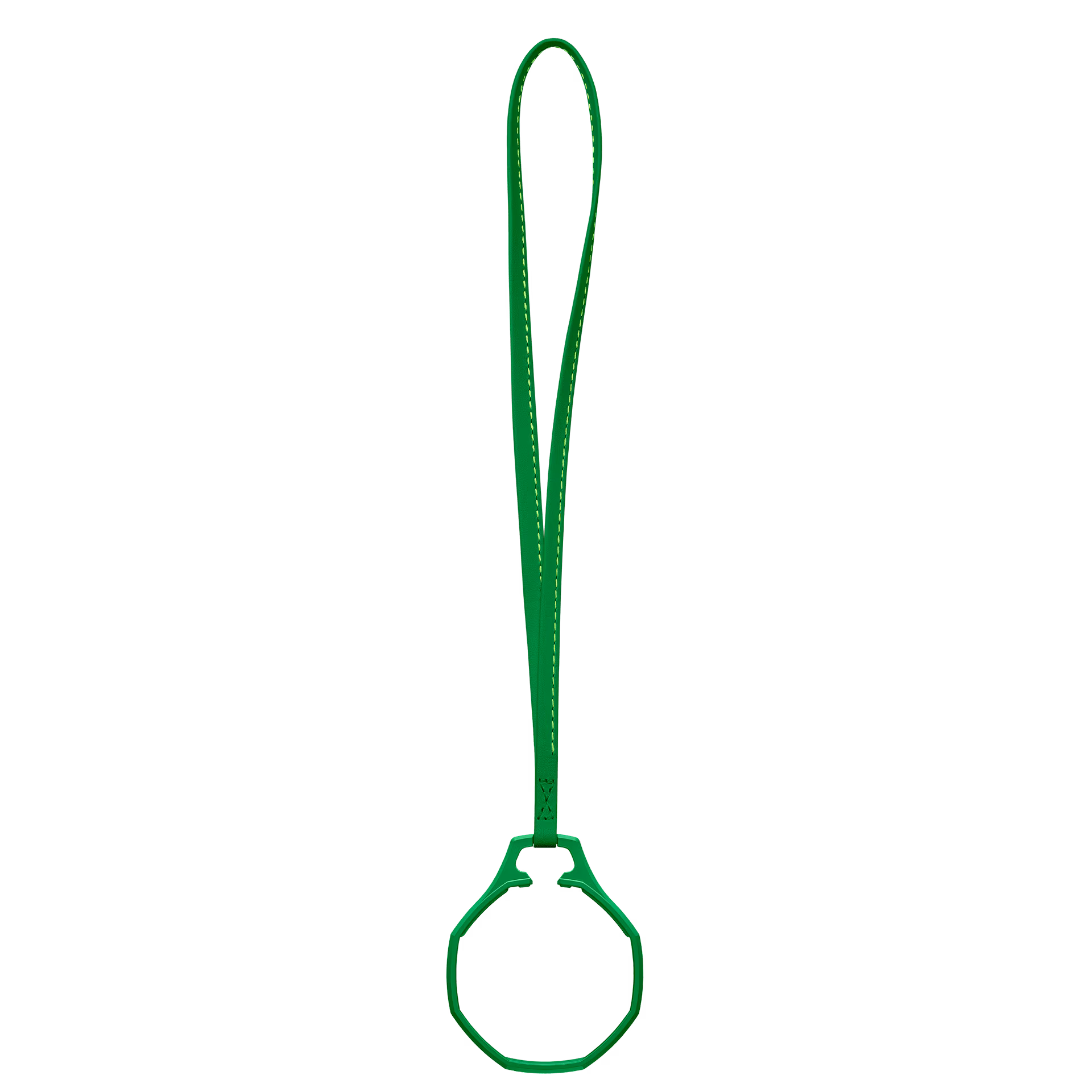 ROYAL POP / HUIT VERT PORTE-CORDON EN CUIR