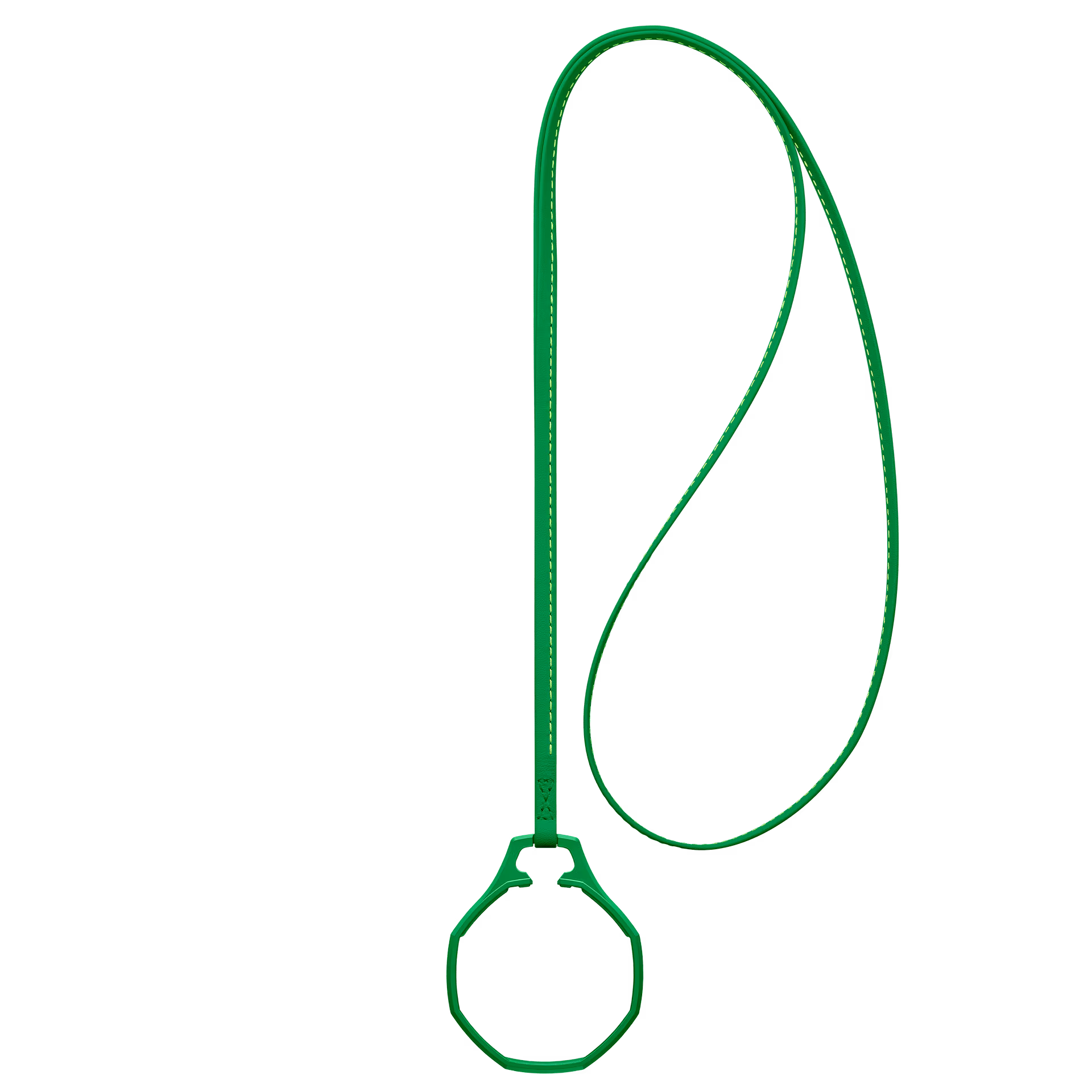 ROYAL POP / HUIT VERT PORTE-CORDON EN CUIR