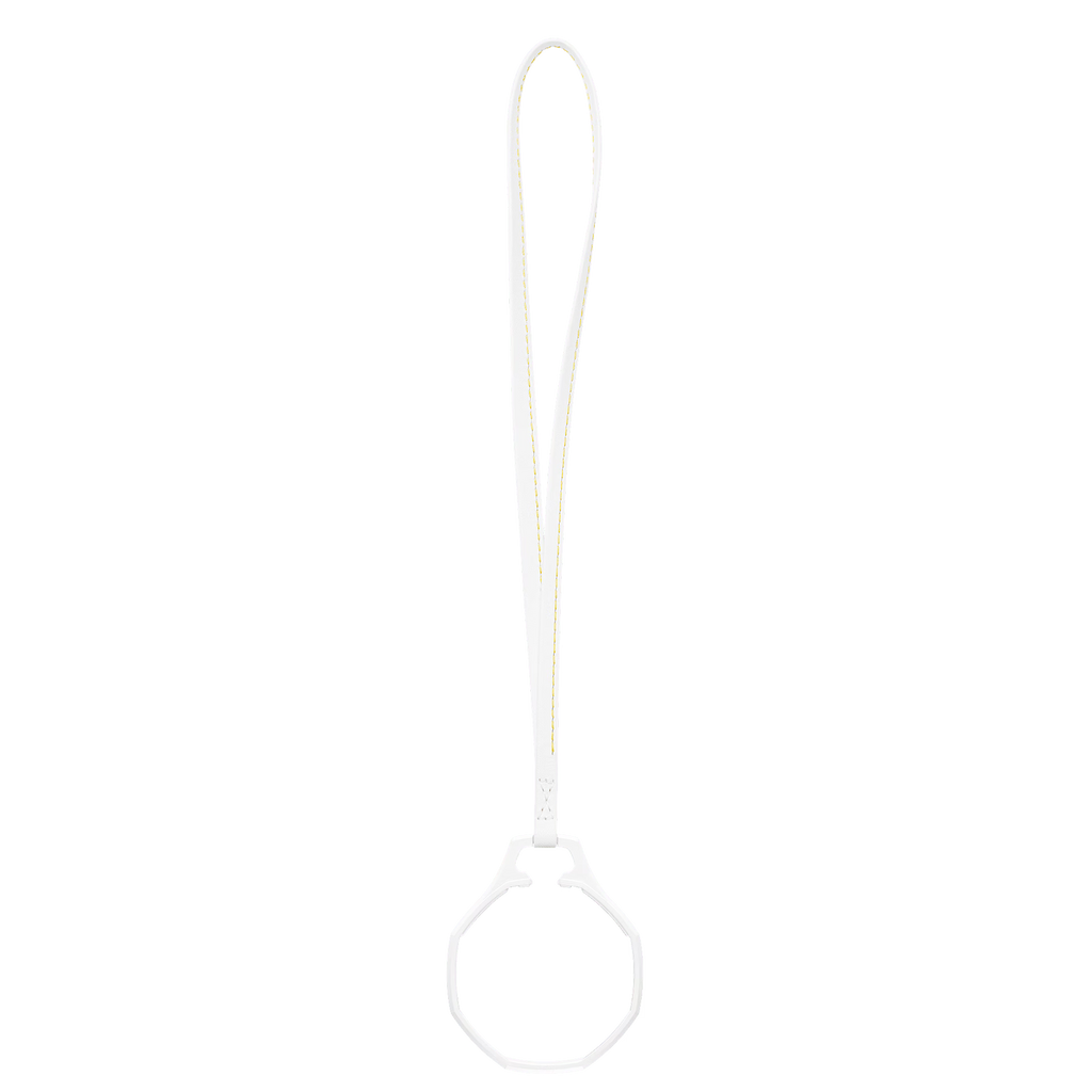 ROYAL POP / CORDE EN CUIR HUIT BLANC
