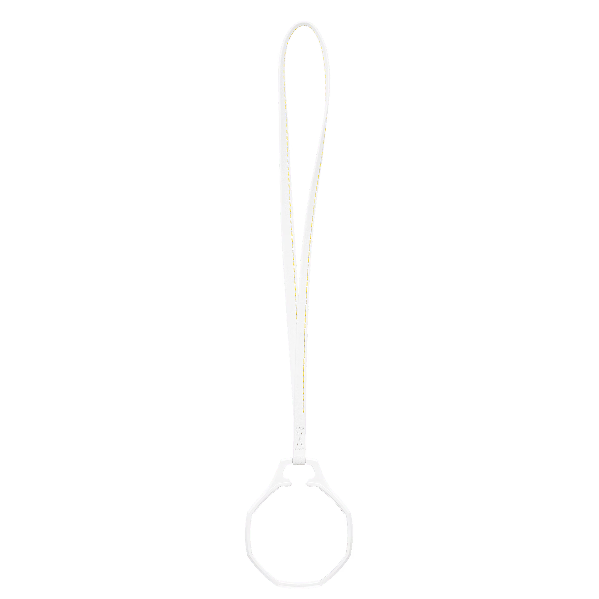 ROYAL POP / CORDE EN CUIR HUIT BLANC